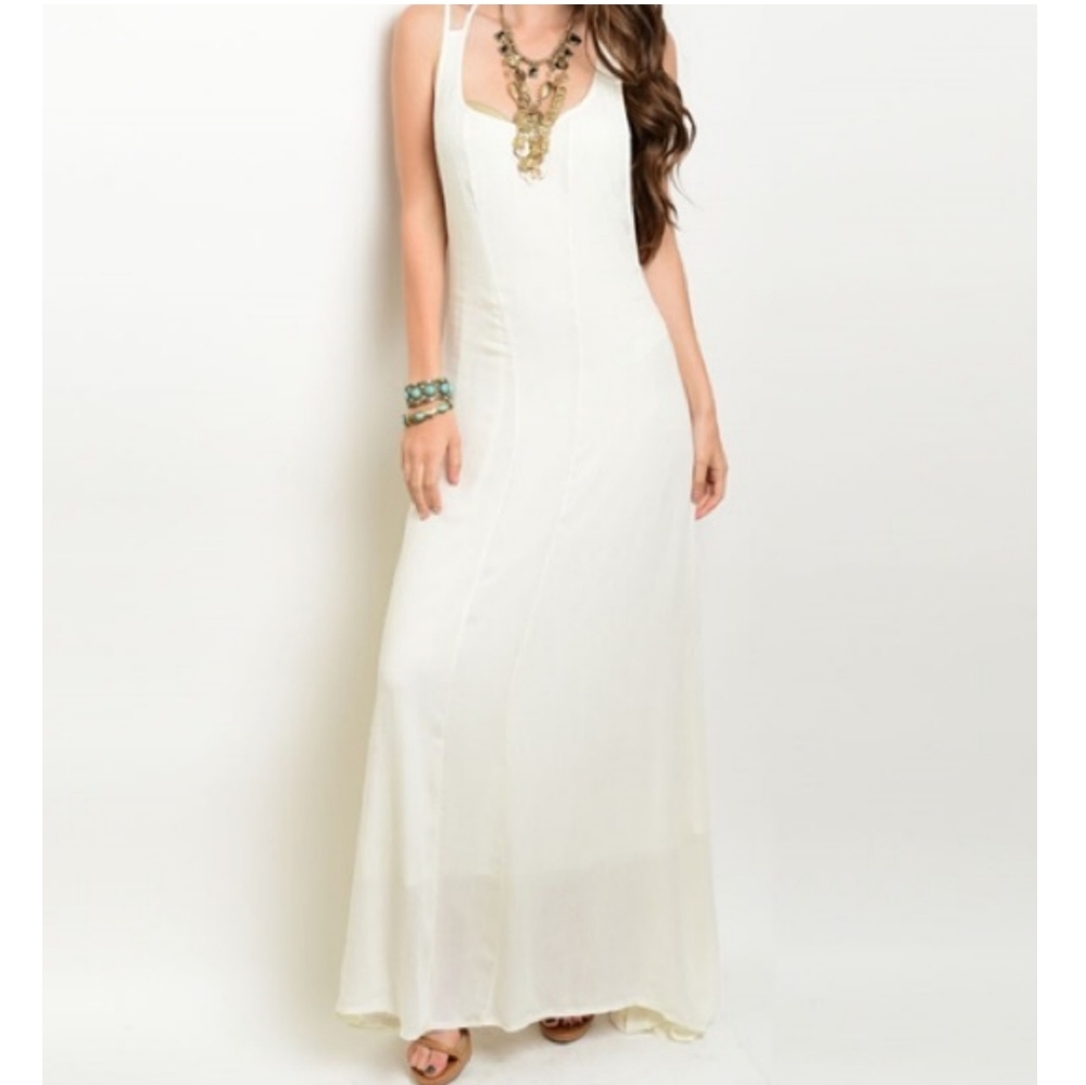 Caribbean Queen Strappy maxi dress